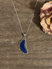 Lapis Crescent Necklace