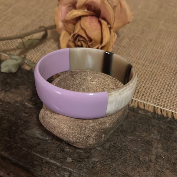 Lilac Chunky Bangle