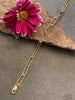 Paperclip Gold Bracelet