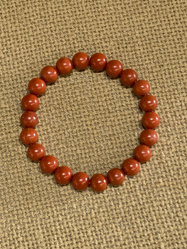 Red Jasper Stretch Bracelet