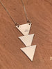 Victory Triangle Necklace