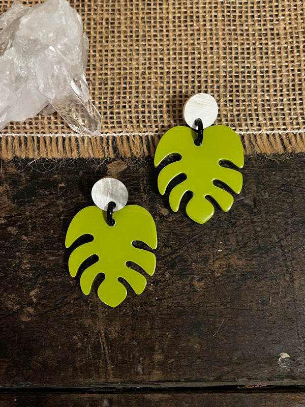 Palm of Verde Earrings