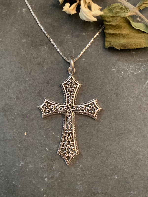 Vintage Cross Necklace