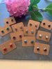 Lapis Lazuli Square Studs