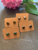 Malachite Stud Earrings