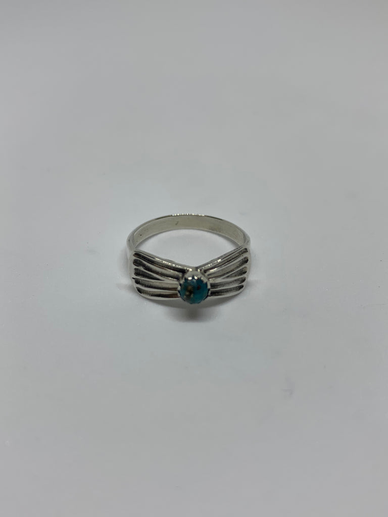 Turquoise Ribbon Ring
